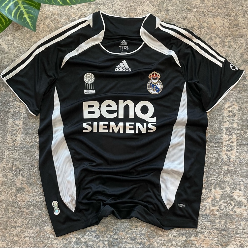Real Madrid 2006/07 Away Shirt Football Soccer Best Club Jersey Size M